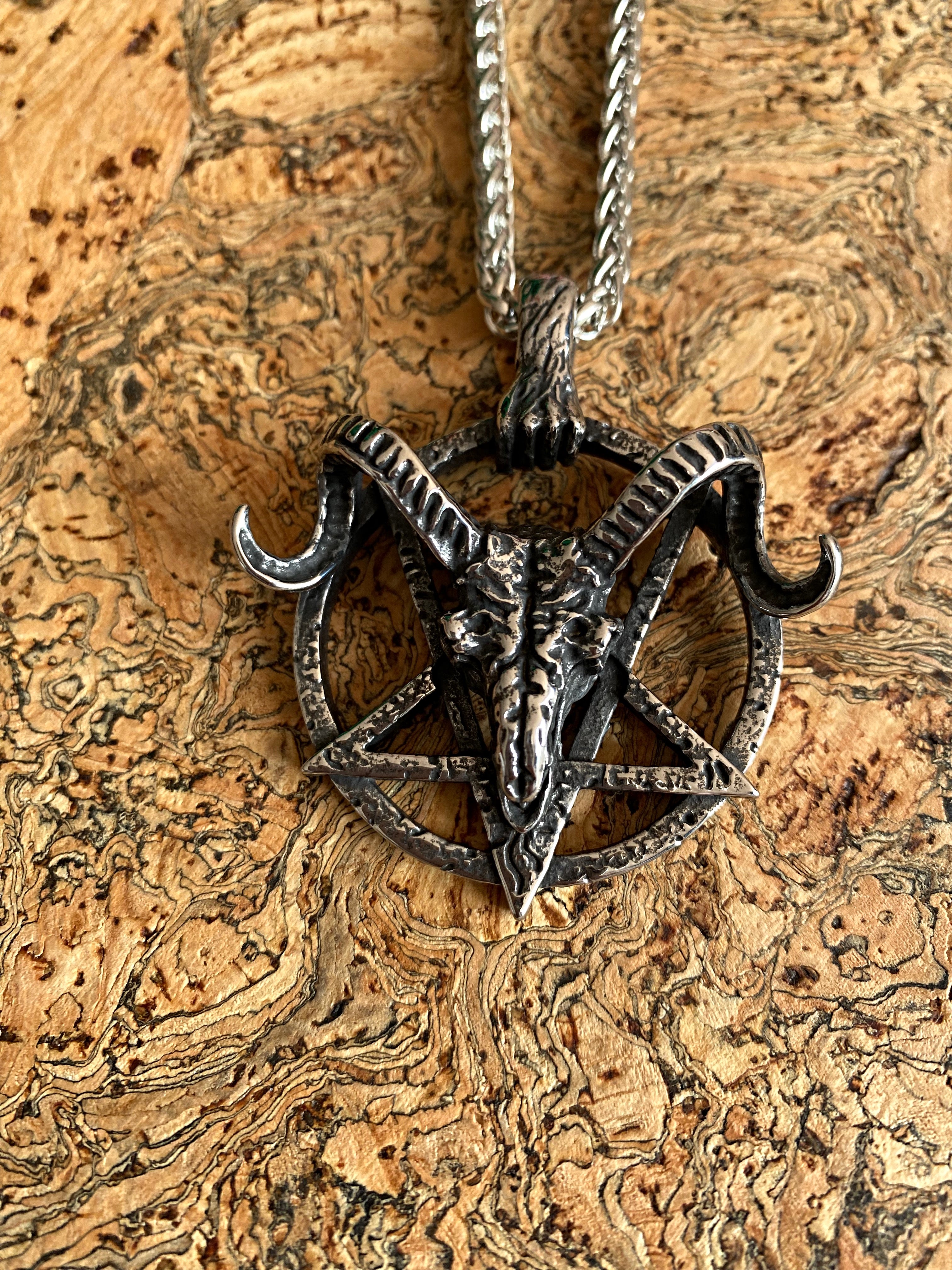 Pagan Necklace - The Wiccan Rams Head