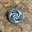 The Twisted Raven Decorative Viking Pin Badge