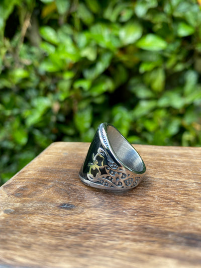 Viking Ring - Odin's Gothic Stone