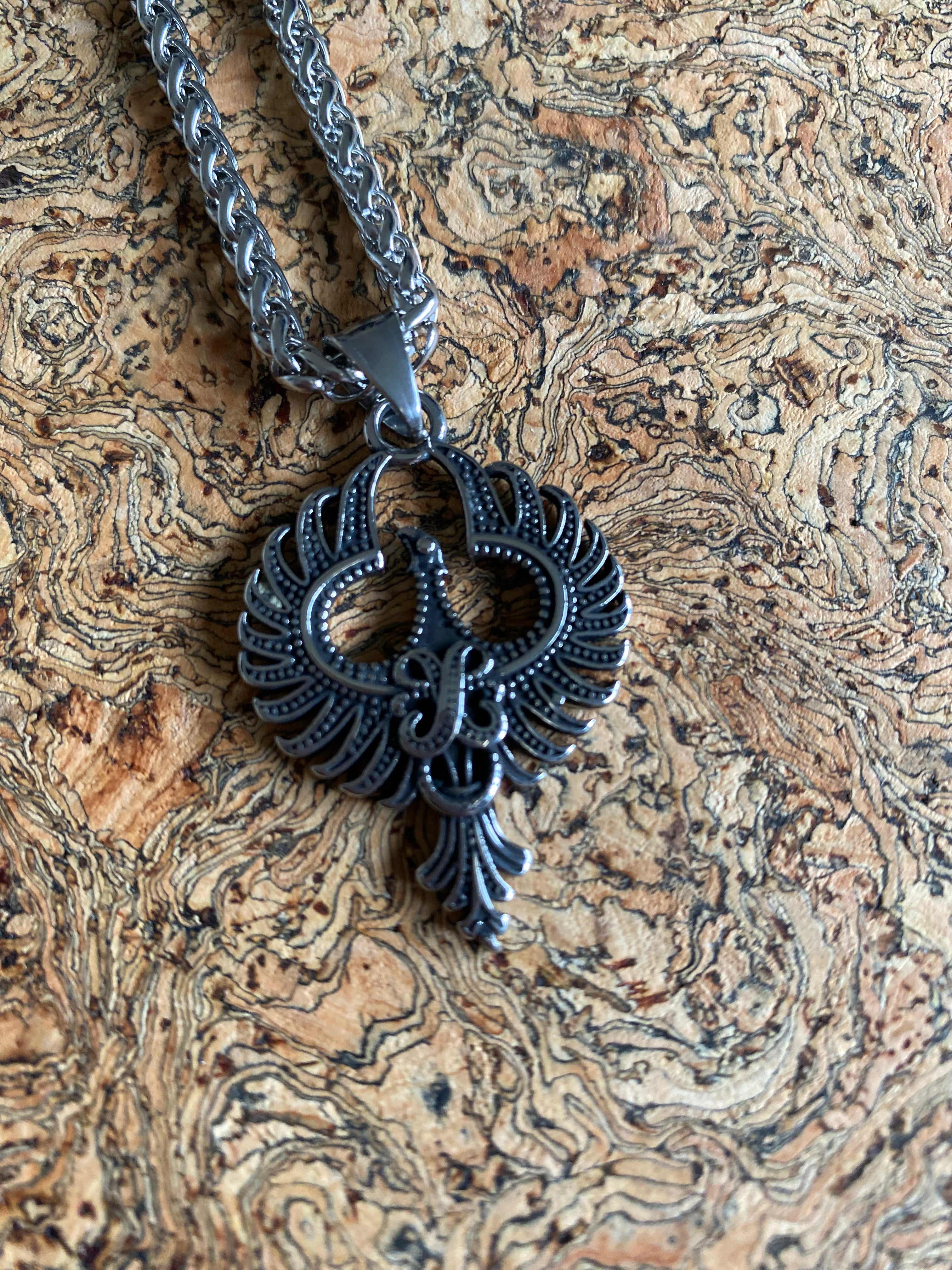 Viking Necklace - The Raven Of Gungnir