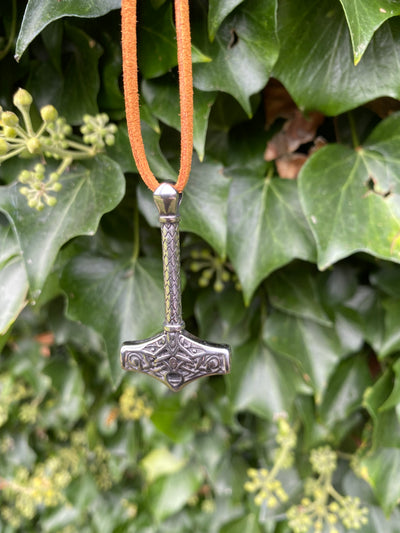 Vintage Thor Hammer Viking Necklace
