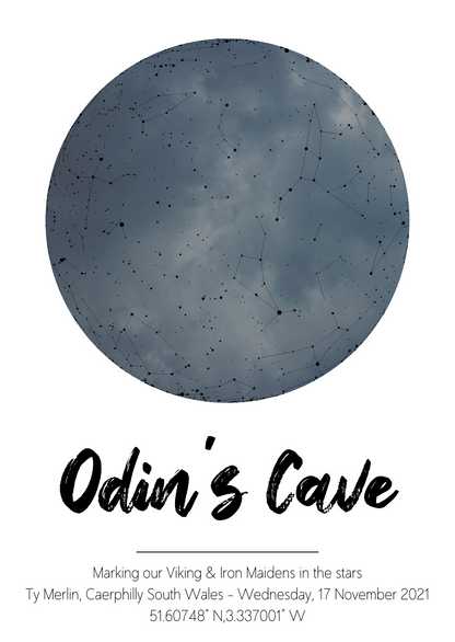 Personalised Star Map