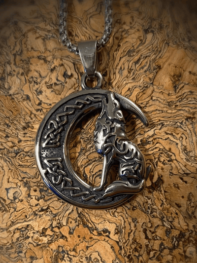 Viking Necklace - Fenris Wolf Of The Marsh
