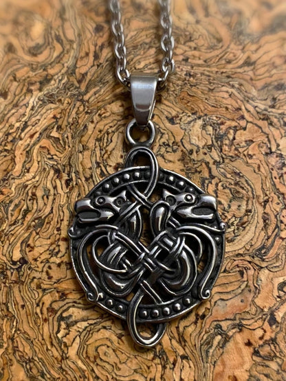 Viking Necklace - The Draco Dragon