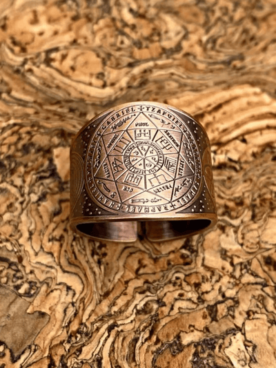 Pagan Ring - Copper Archangels
