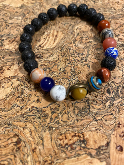 Viking Bracelet - Norse Cosmology ‘The Nine Worlds’
