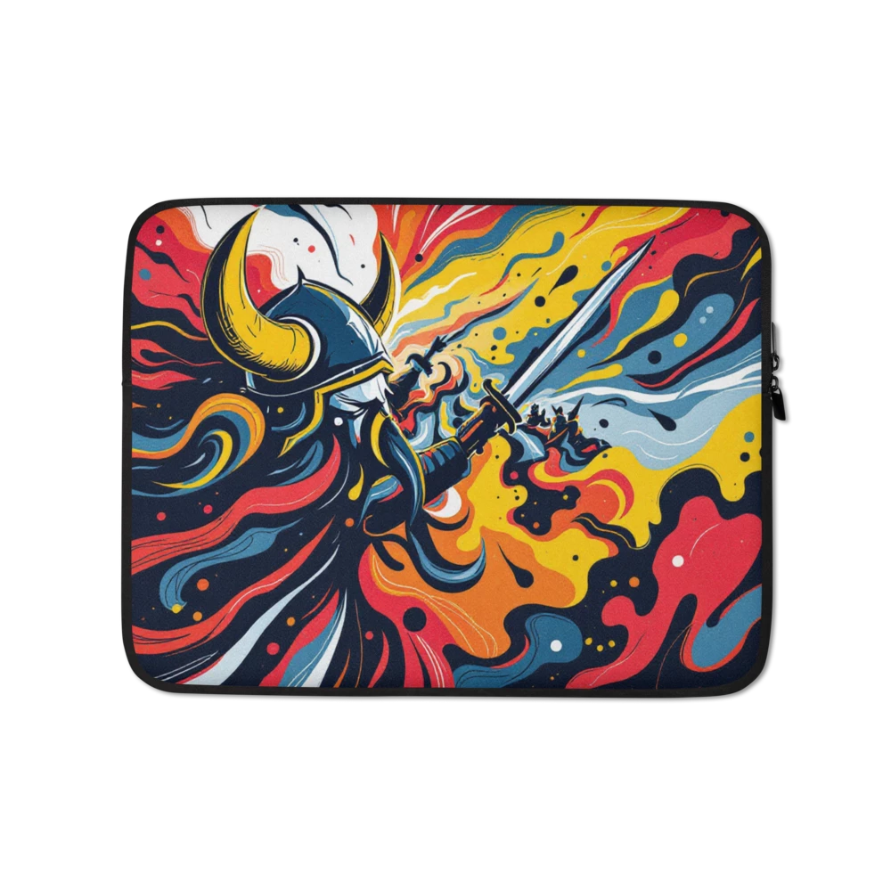 The colourful Warrior Laptop Sleeve