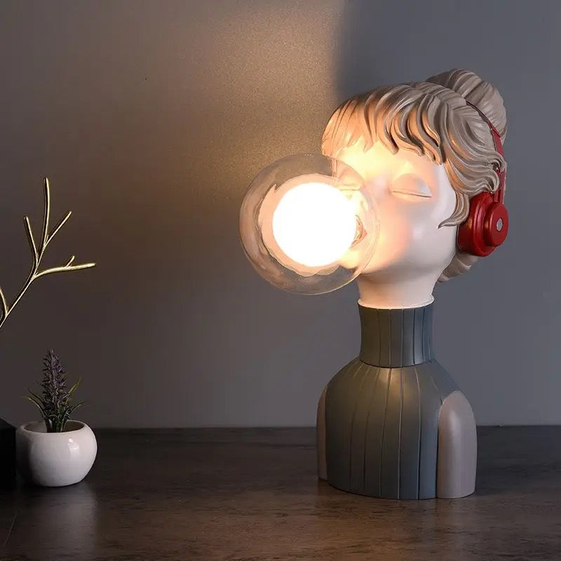 Decorative Bubble Girl Lamp