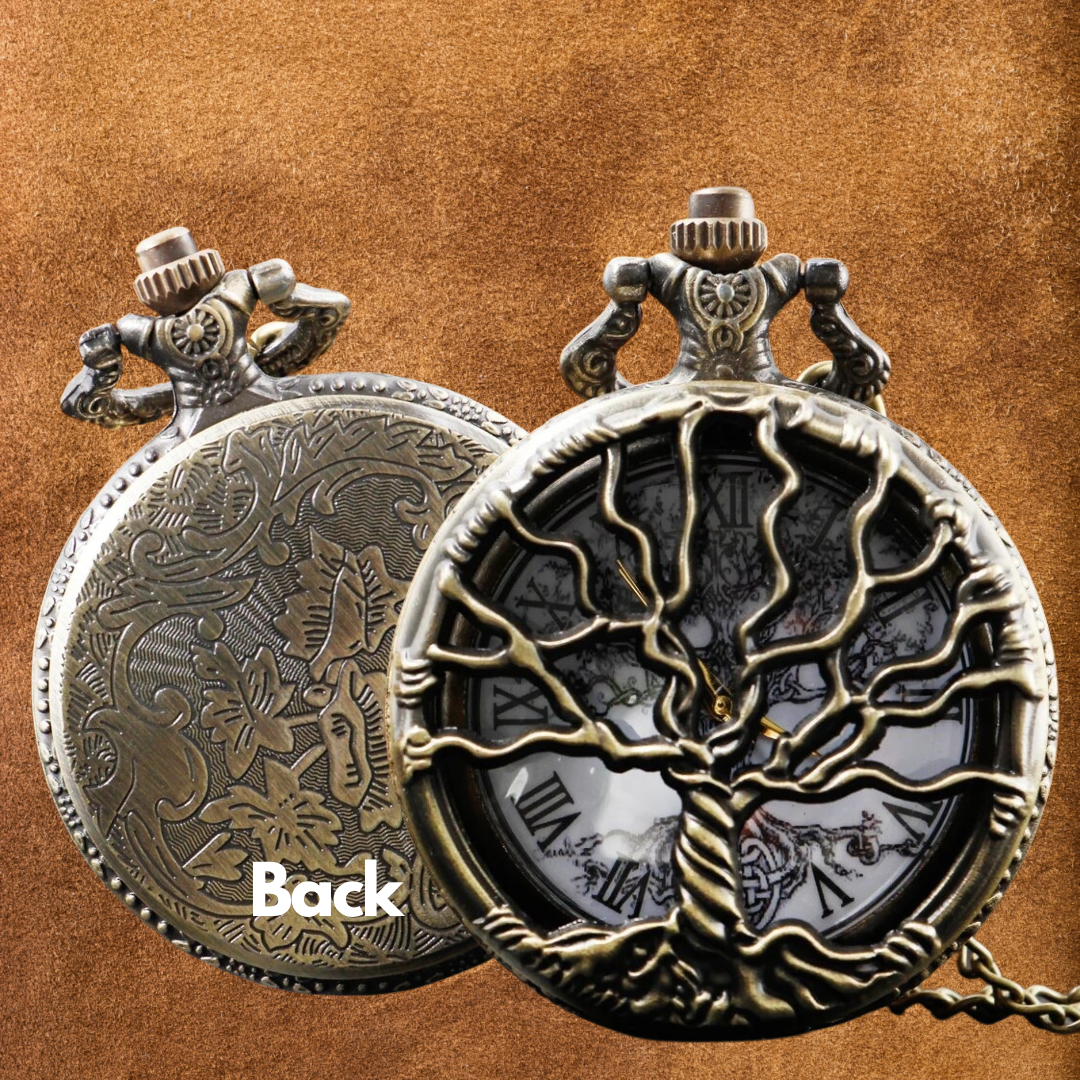 Yggdrasil Tree Of Life Pocket Watch