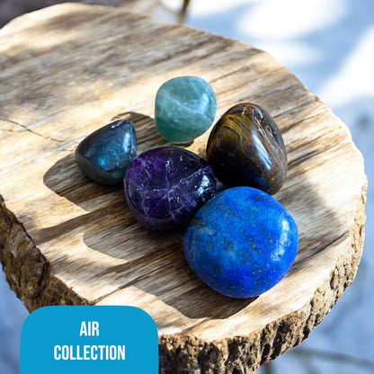 Premium Pagan Air Element Gemstones Set