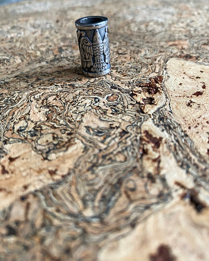 Viking Beard Bead - Huggin & Munnin