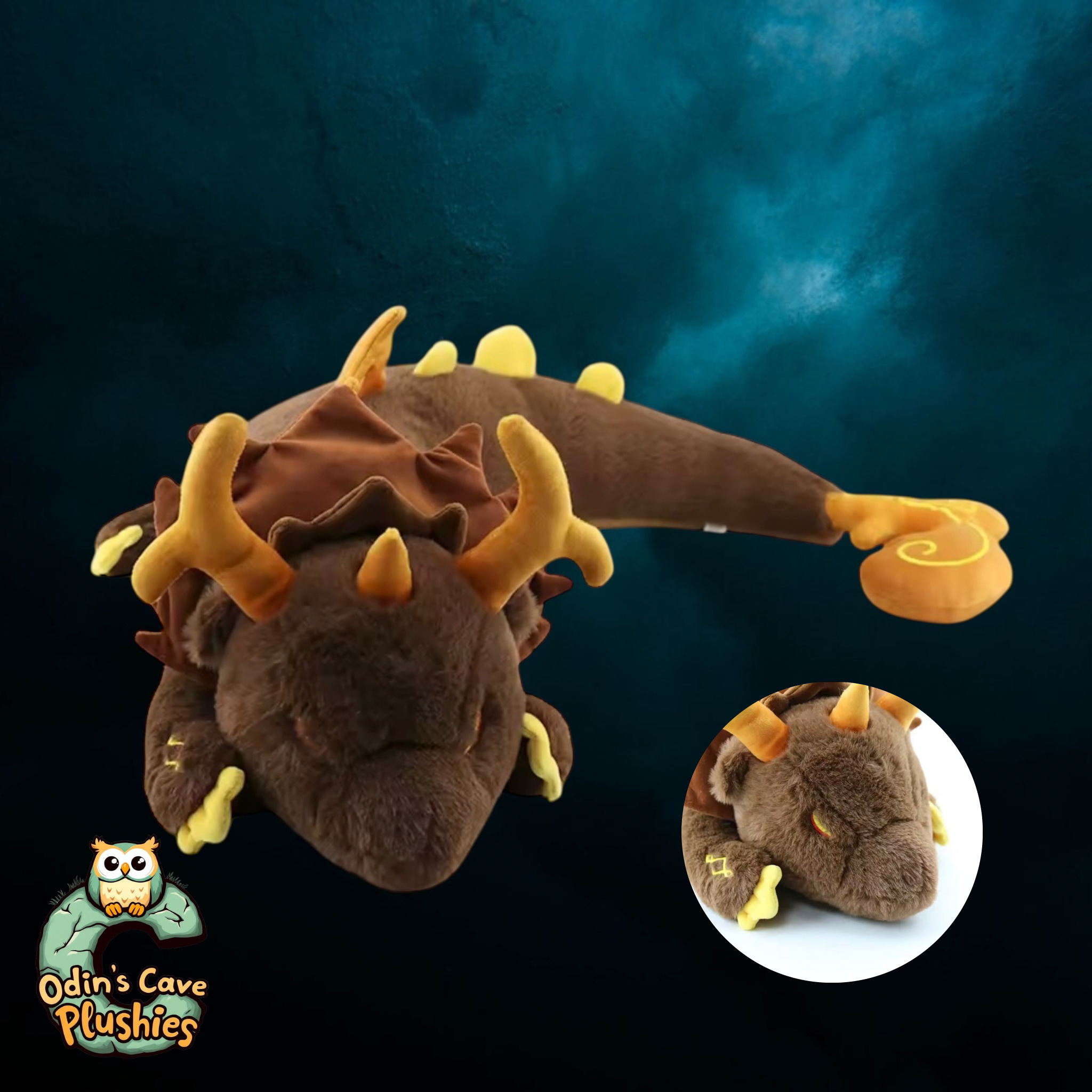 Ófnir The Dragon Plushie