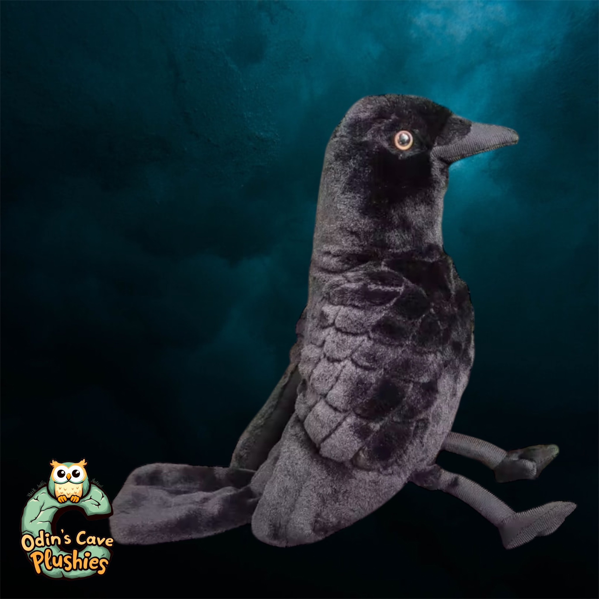 The Royal Raven Plushie