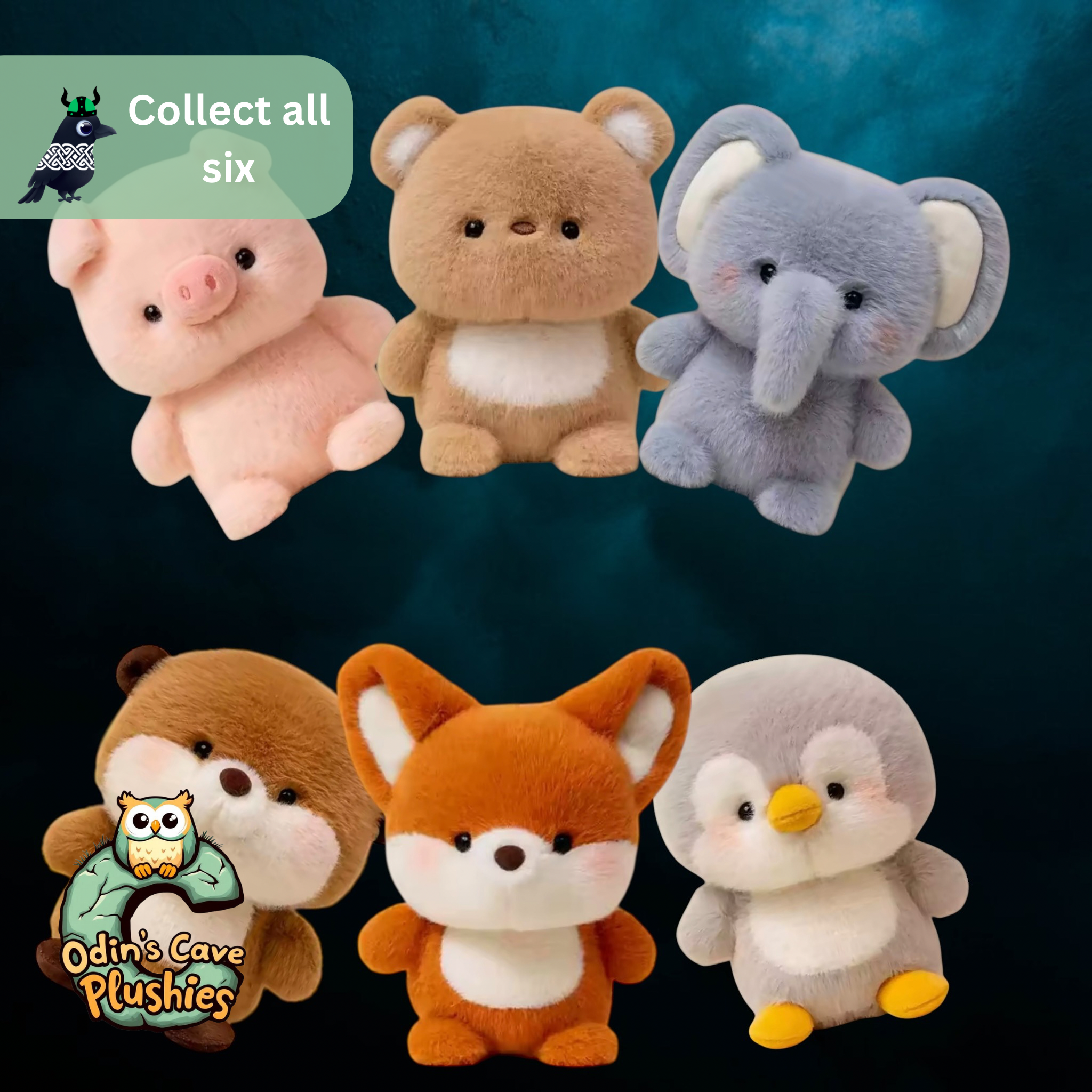 Odin’s Farm Animal Plushies
