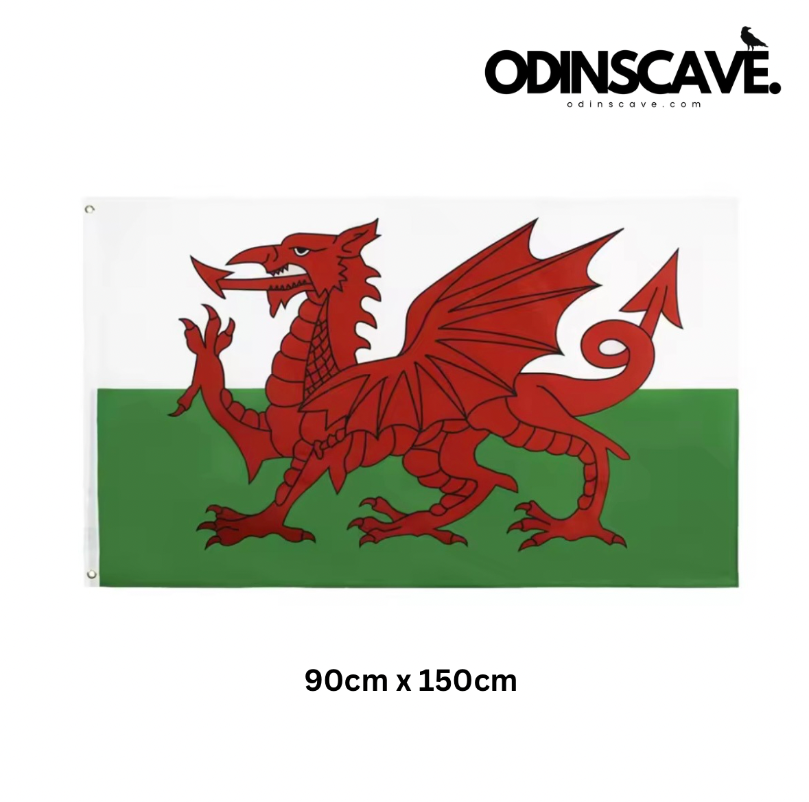 Welsh (Cymraeg) Large Flag