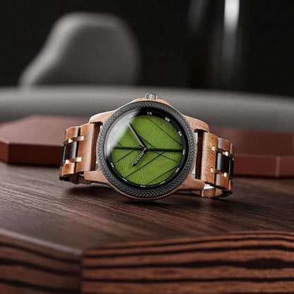 Premium Down To The Leaf Watch