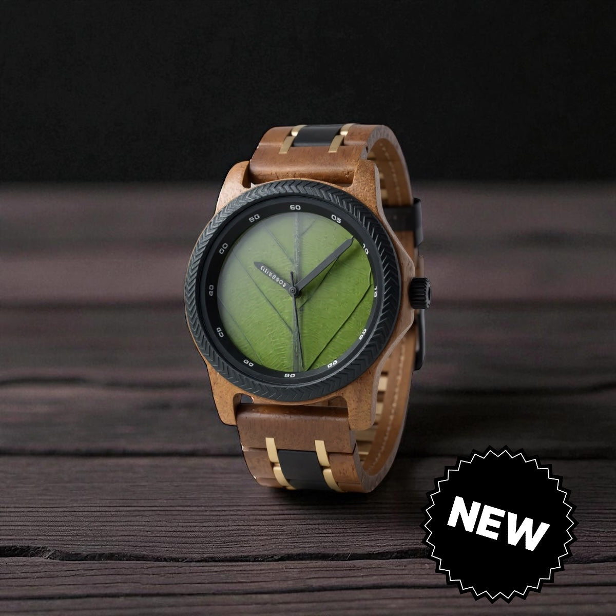 Premium Down To The Leaf Watch
