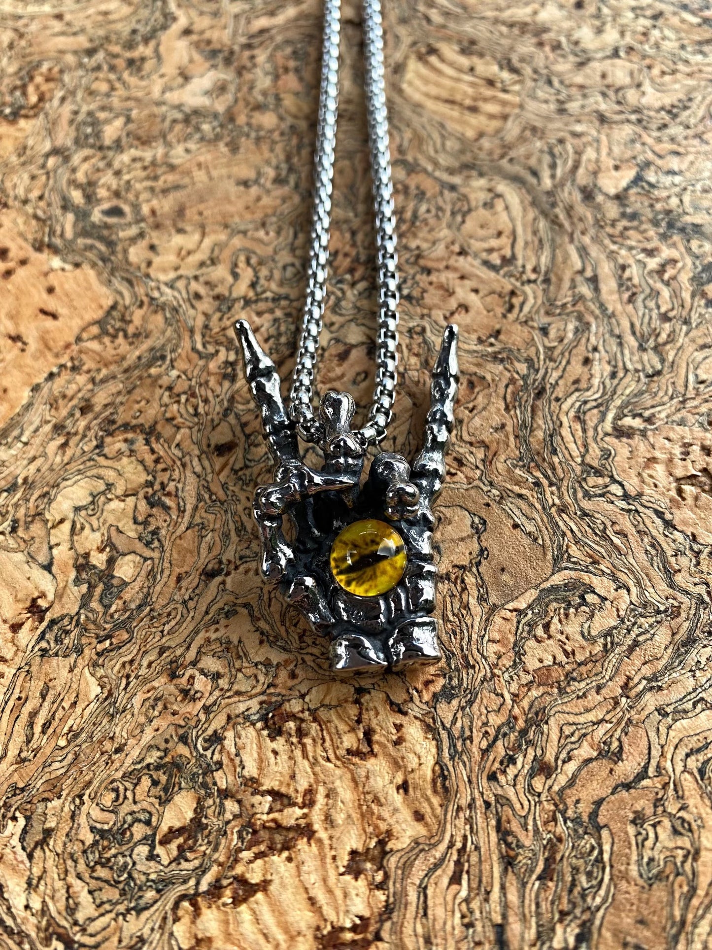 Pagan Necklace - Yellow Rocker