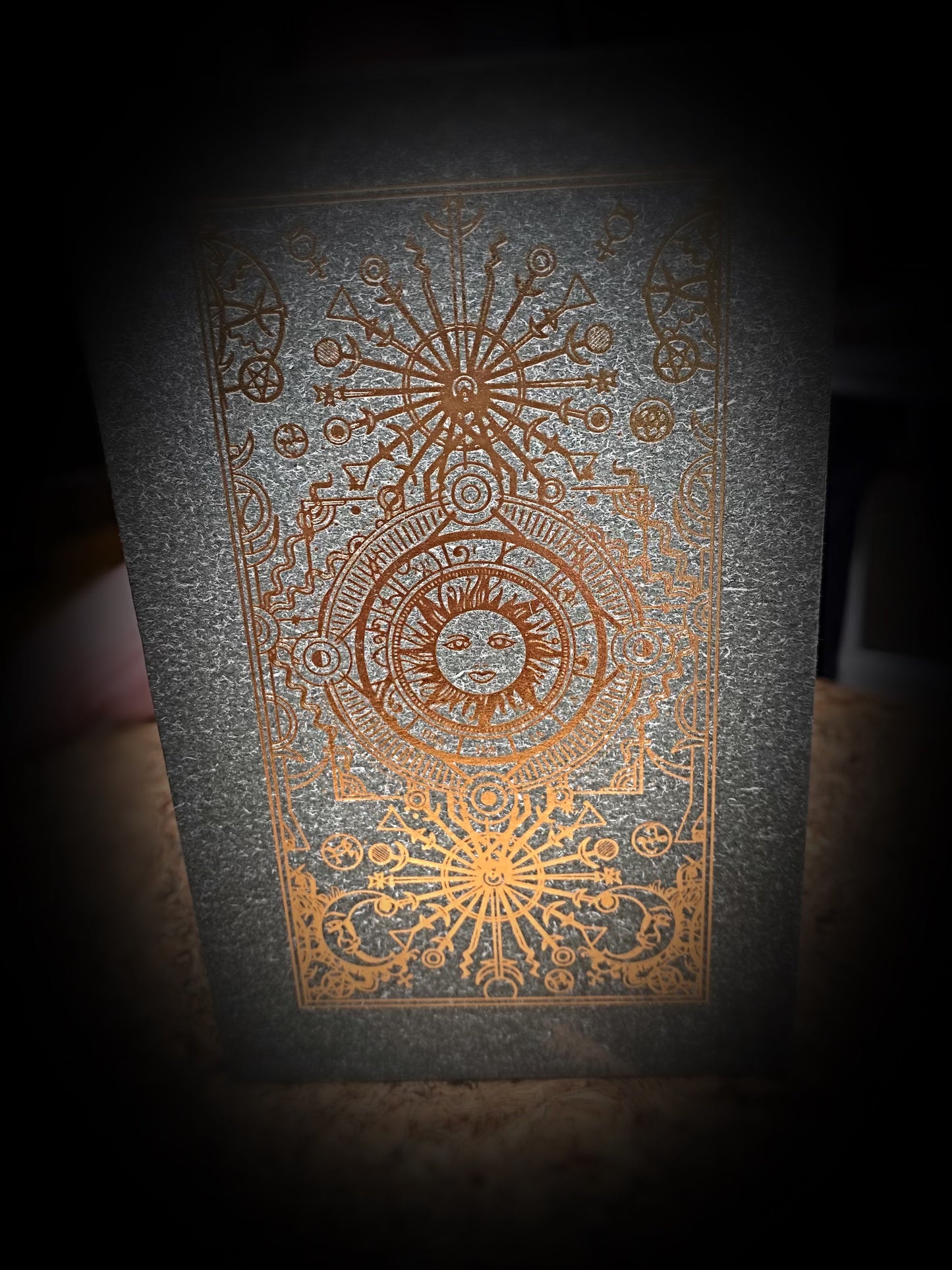 Premium Pagan Gold Foiled Tarot Card Set