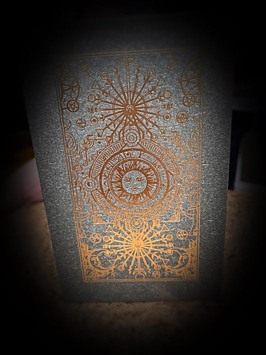Premium Pagan Gold Foiled Tarot Card Set