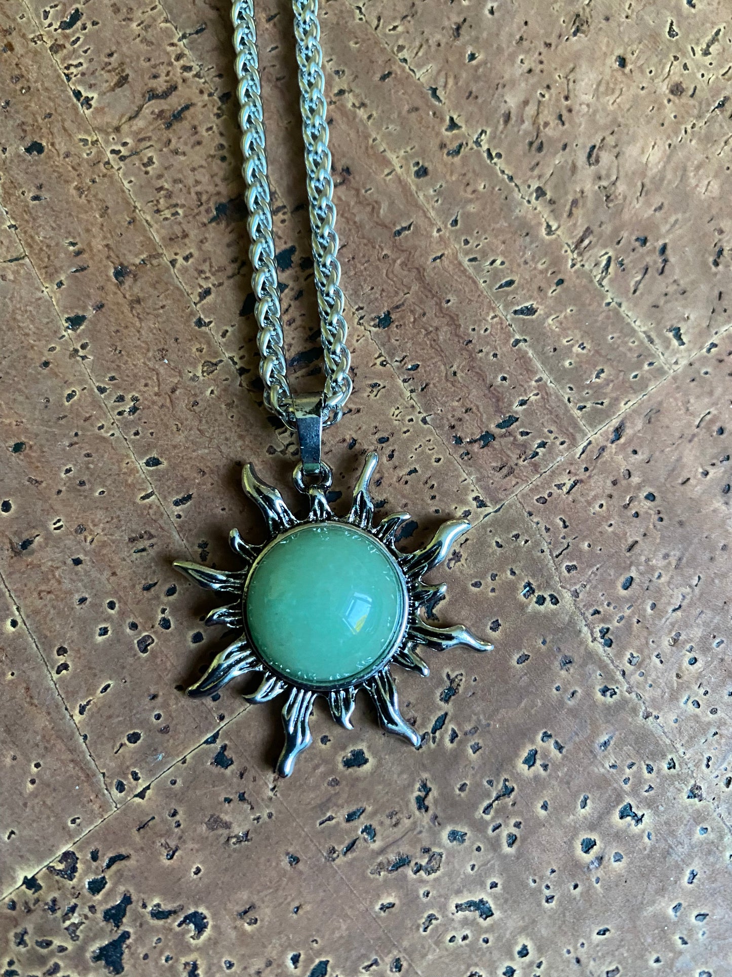 Pagan Necklace - Natural Sun Crystals