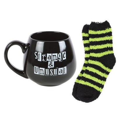 Strange Sock & Mug Gift Set
