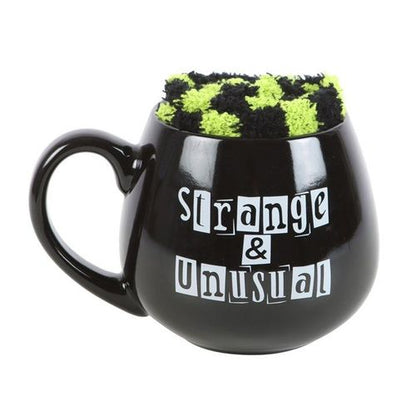 Strange Sock & Mug Gift Set