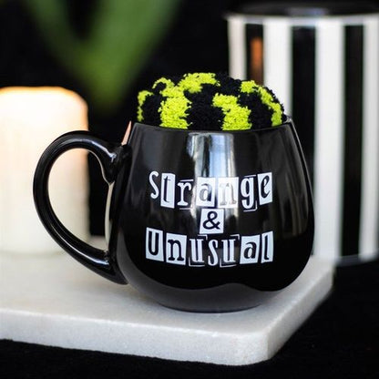 Strange Sock & Mug Gift Set