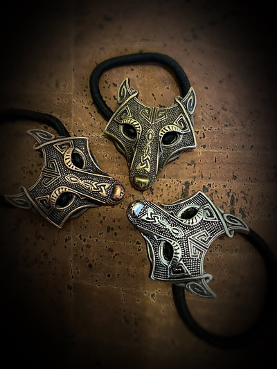 Fenrir Wolf Premium Bobble Handmade Viking Treasures