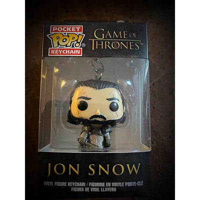Funko Pop Key Ring - Game Of Thrones ‘Jon Snow with Sword’