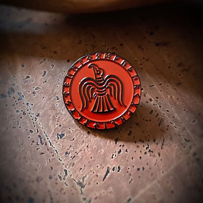 Odin’s Raven Decorative Viking Pin Badge