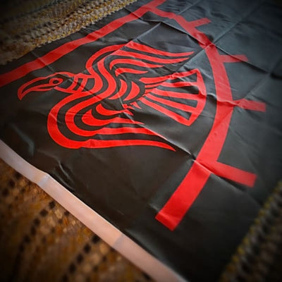 Odin’s Raven Large Flag