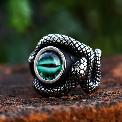 Serpents Eye Viking Ring