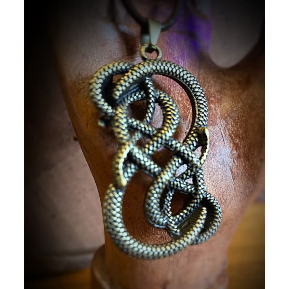 The Targaryen Dragon Necklace With Leather Cord