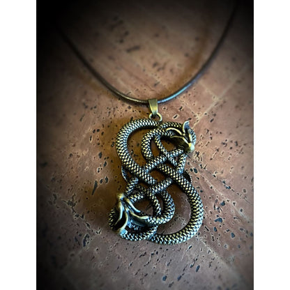 The Targaryen Dragon Necklace With Leather Cord