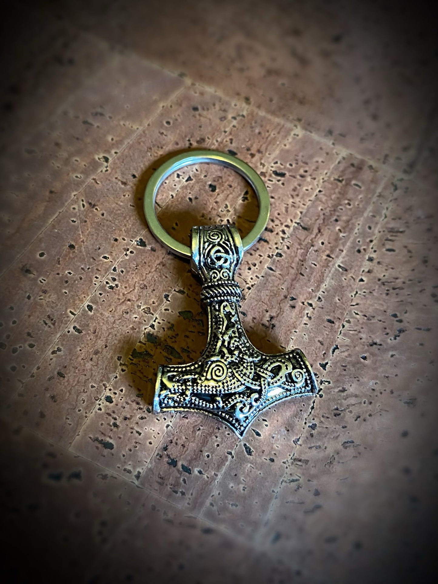 THOR HAMMER KEY RING