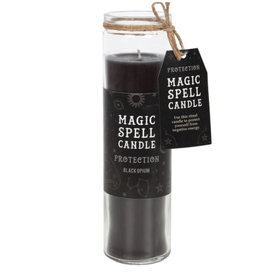 Opium 'Protection' Spell Candle In Glass Tube