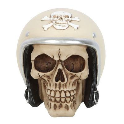 Skull Rider Head with Helmet