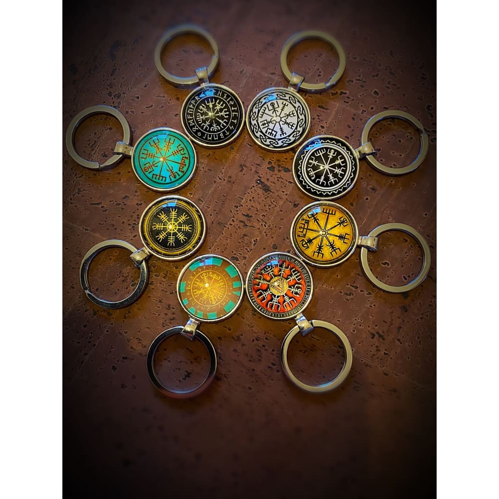 VEGVISIR DECORATIVE KEY RING