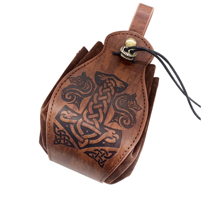 Viking Bag - Thors Hammer Leather