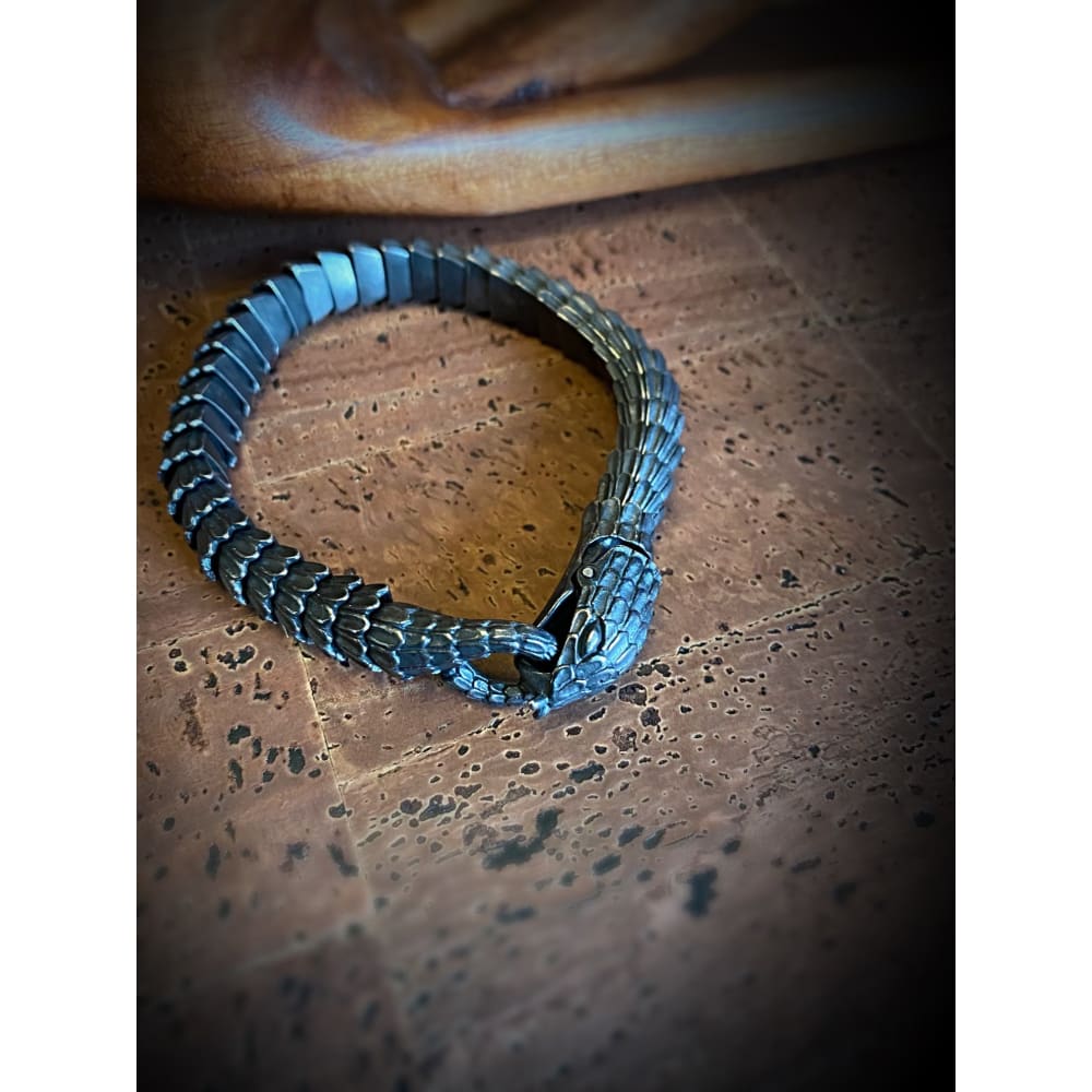 Viking Bracelet - Jormungandr Serpent