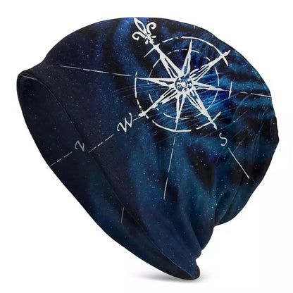 Viking Cap - Valknut Compass