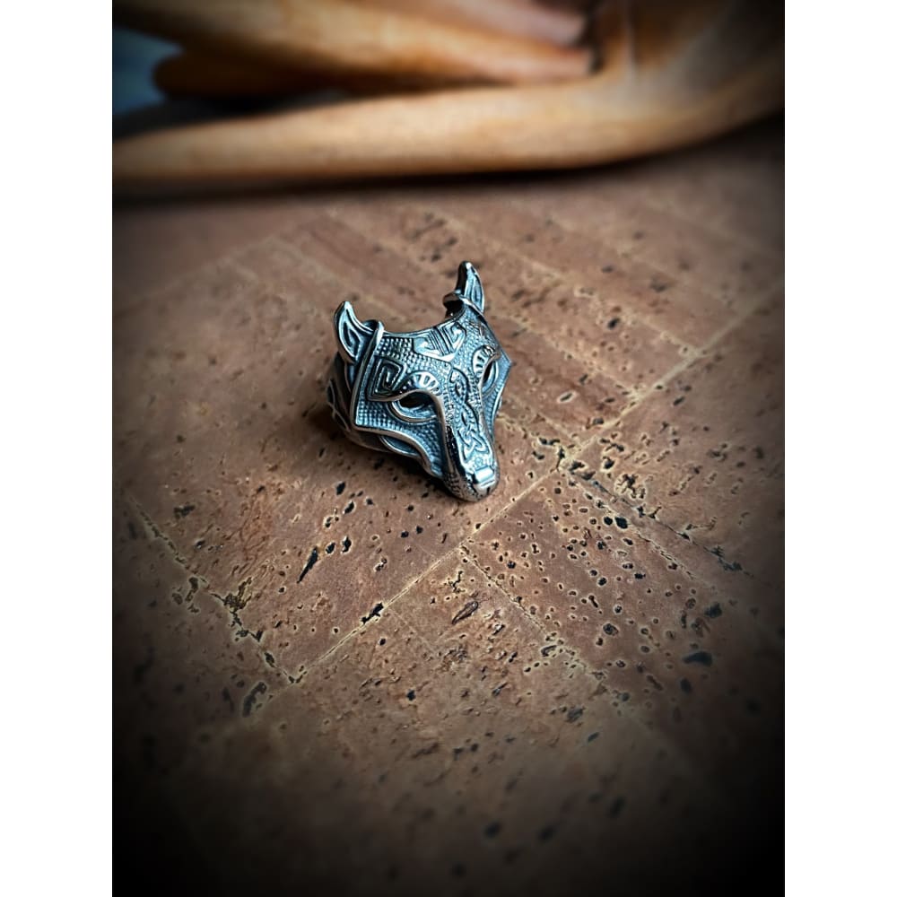 Viking Ring - Nordic Wolf
