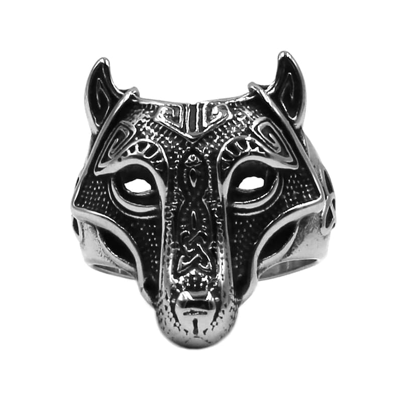 Viking Ring - Nordic Wolf